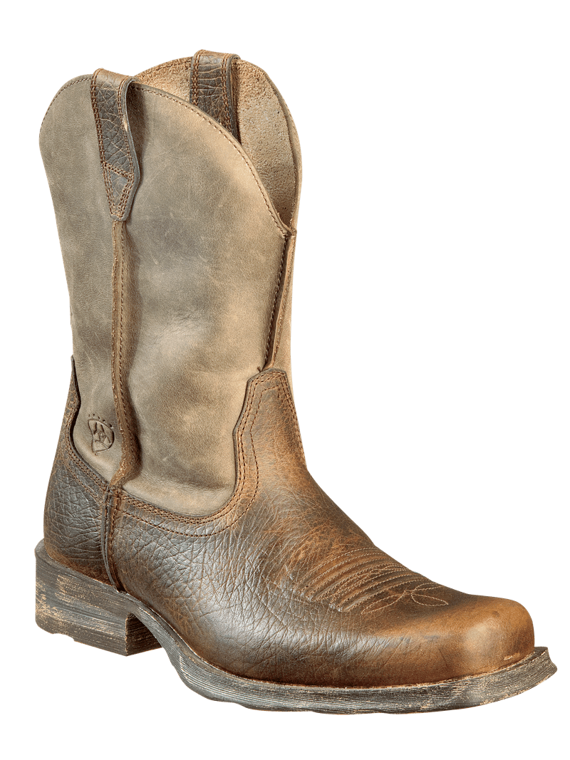 Ariat Rambler Pull-On Western Boots for Men - Earth/Brown 