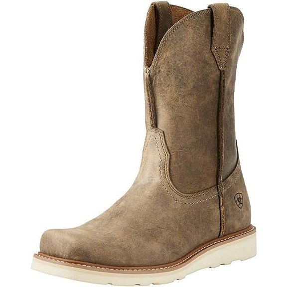 Ariat Rambler Recon Western Boots - Men’s Square Toe Work Boot BROWN BOMBER 10