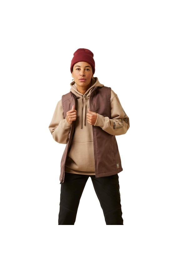 Rebar DuraCanvas Insulated Vest for Ladies - Peppercorn - XL