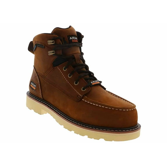 Ariat Rebar Lift 6 Inch Waterproof Comp Toe Work Boot | 10046876 Brown