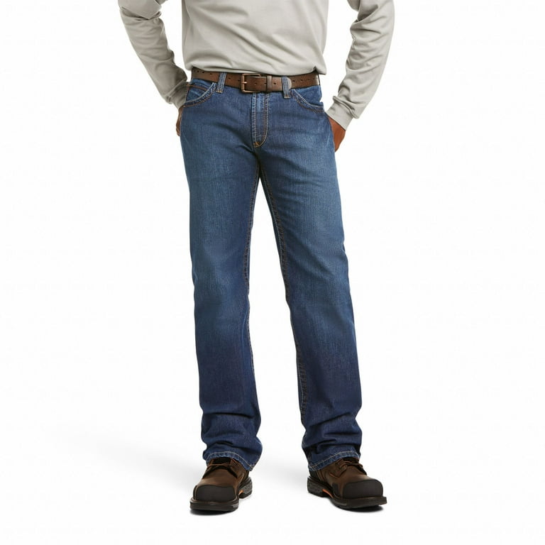 Ariat Relaxed Fit FR Jeans,Men's,L 10012552