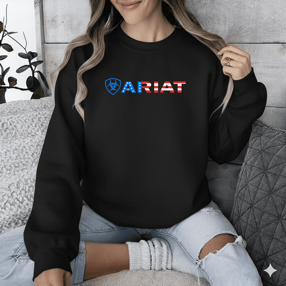 Ariat Western Cowboy Rodeo Heritage Ranch Life American Pride Sweatshirt up to size 5XL