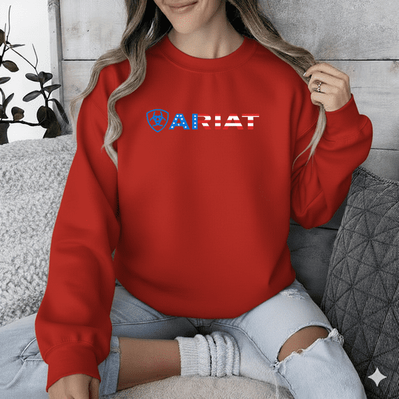 Ariat Western Cowboy Rodeo Heritage Ranch Life American Pride Sweatshirt up to size 5XL