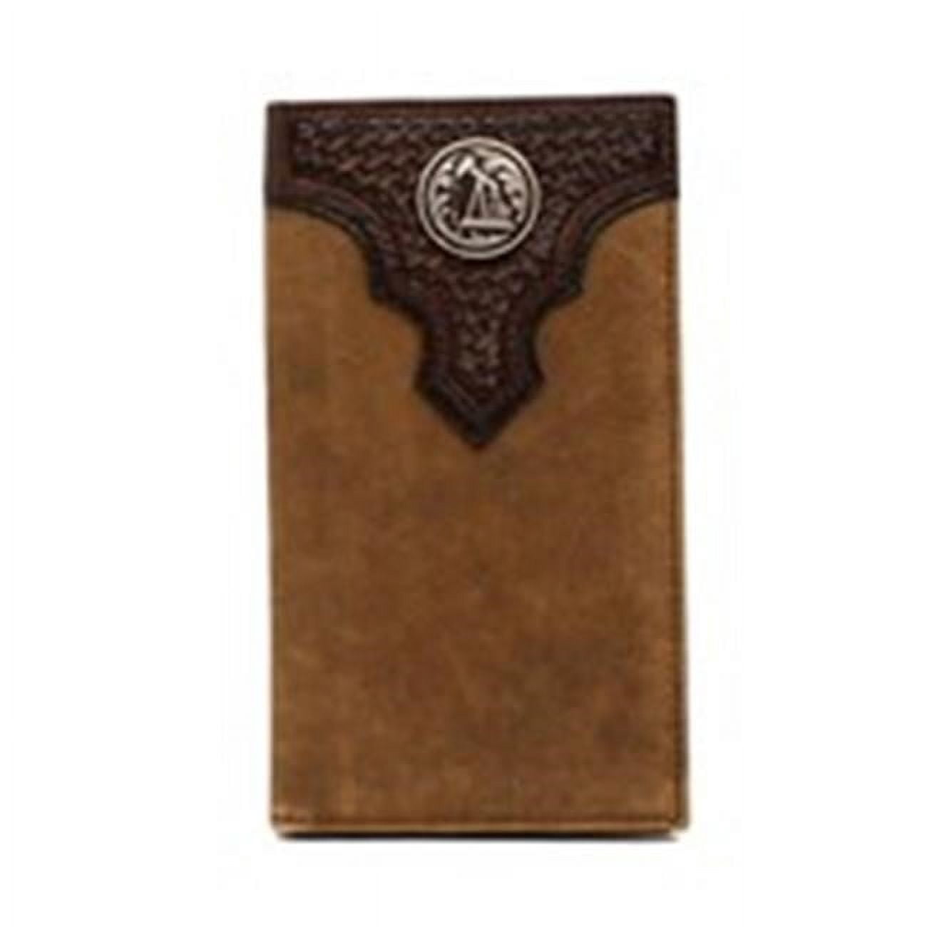 Ariat Western Wallet Mens Rodeo Overlay Rig Concho Aged Bark A3524044 ...