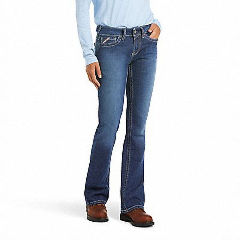 ARIAT Rebar Women's Durastretch Raven Boot Cut Jeans