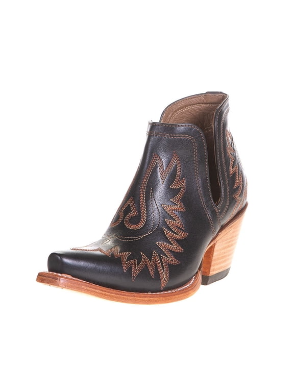 Womens 10029653 Women`s Dixon Bootie 9 Black