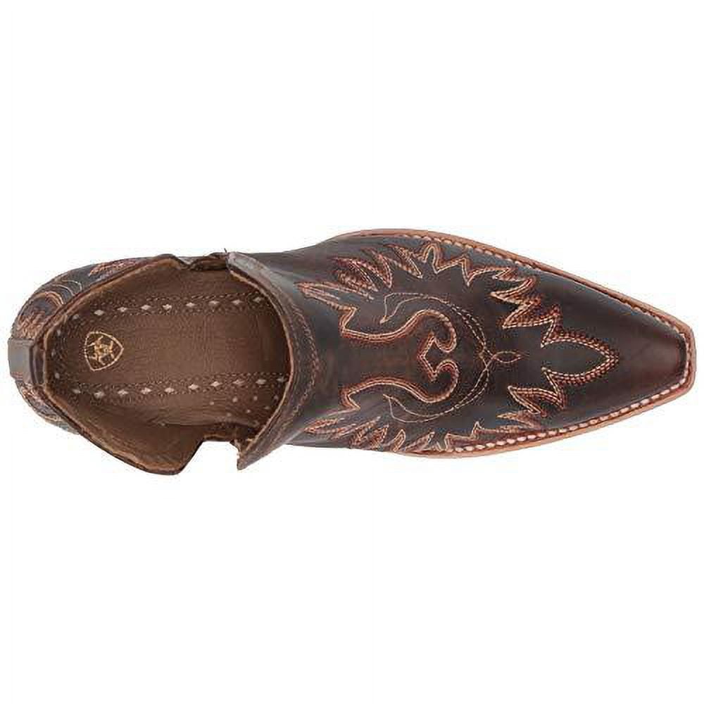 Ariat Womens Dixon Western Boot, Weathered Brown, 8 - Walmart.com