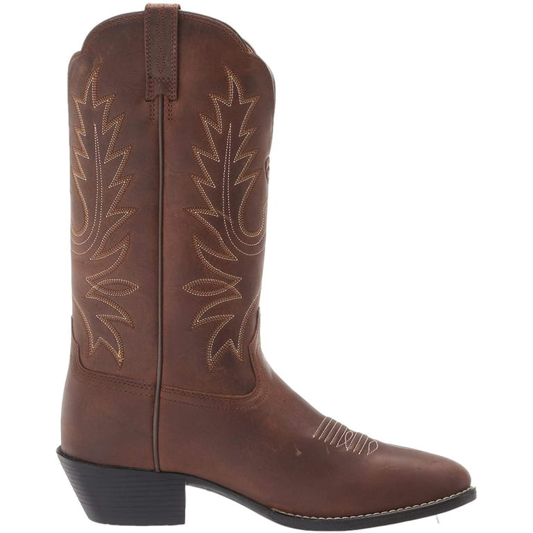 Ariat heritage round best sale toe