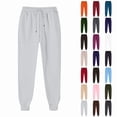 thumbnail image 1 of Aricy Women Casual Pants Elastic Waist Sweatpants Drawstring High Bottom Sweatpant Comfy Fall Winter Joggers Sport Pants with Pockets Athletic Outfits Clothes, 1 of 5