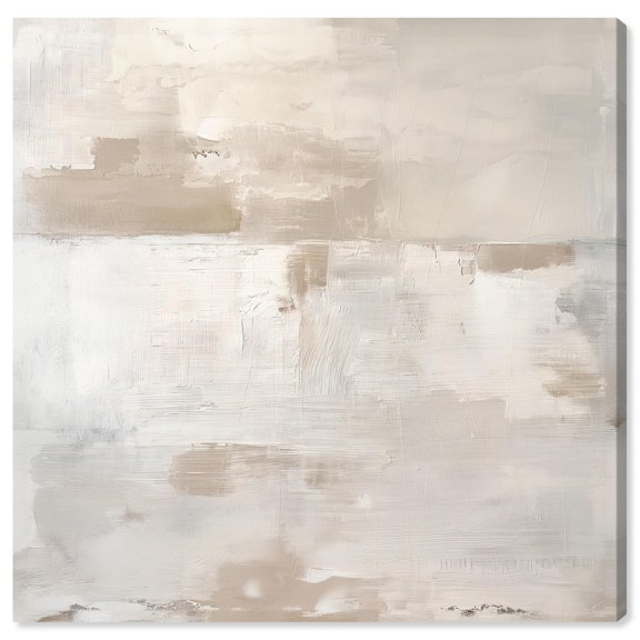 Arid Hues (I) Canvas Minimalist Abstracts by Art Remedy, Gallery Wrapped, 20" x 20"