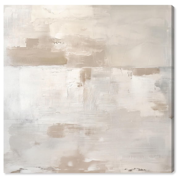Arid Hues (I) Canvas Minimalist Abstracts by Art Remedy, Gallery Wrapped, 40" x 40"