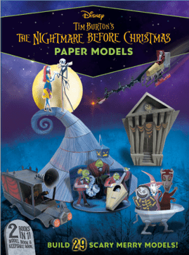 Arie Kaplan: Disney: Tim Burton's the Nightmare Before Christmas Paper Models (Spiral-Bound)