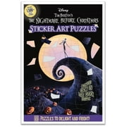 Disney Tim Burtons the Nightmare Before Christmas Sticker Art Puzzles Paperback