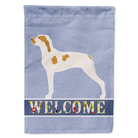 Ariege Pointer Welcome Flag Canvas House Size