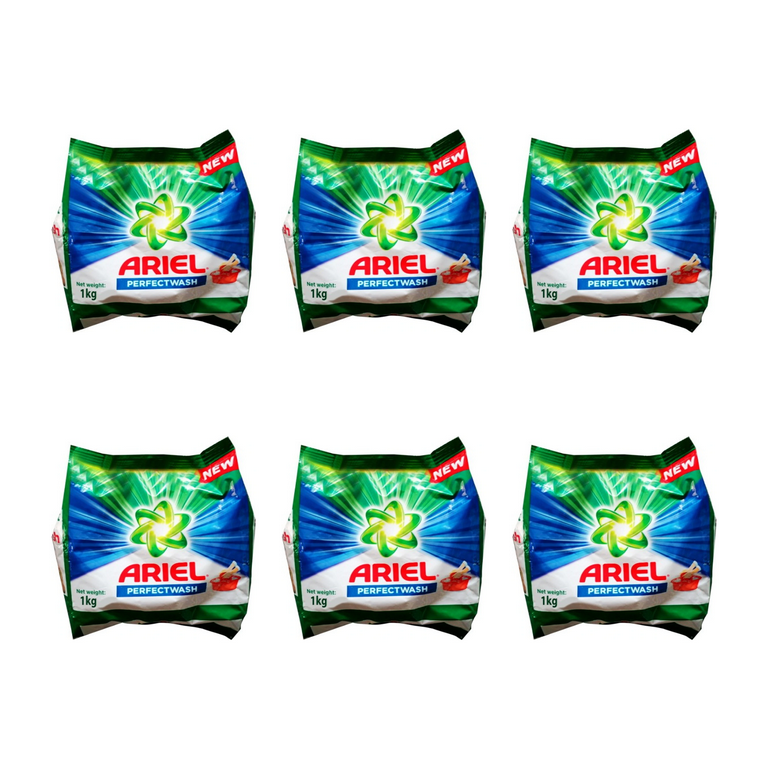 Ariel 2X Power Powder Laundry Detergent, Original Scent, ( 6 X 2.2