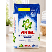 Ariel 2X Power Powder Laundry Detergent, Original Scent, 70 oz, 44 Loads