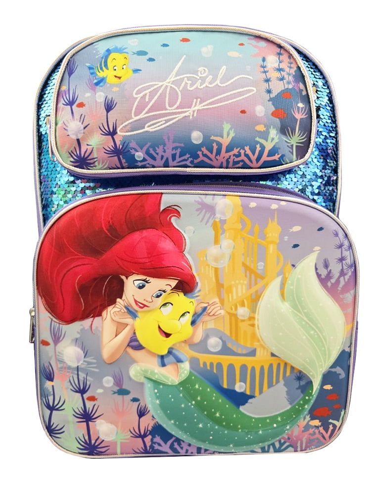 Backpack - Disney - Little Mermaid Ariel Bubbles 3D Pop-ip