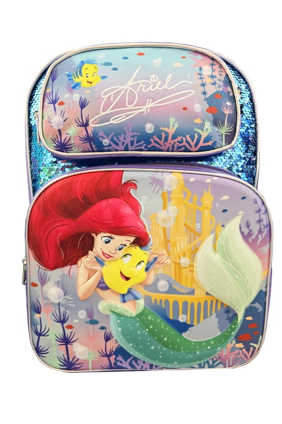 Backpack - Disney - Little Mermaid Ariel Bubbles 3D Pop-ip