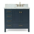 thumbnail image 1 of Ariel A037SRCWRVOMNB Cambridge 37" Free Standing Single Basin Vanity Set - Blue, 1 of 7