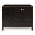 thumbnail image 1 of Ariel A043S-R-BC-ESP Cambridge 42" Single Free Standing Vanity Cabinet Only - Brown, 1 of 7