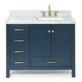 thumbnail image 1 of Ariel A043SRCWRVOMNB Cambridge 43" Free Standing Single Basin Vanity Set - Blue, 1 of 7