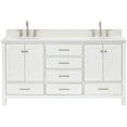 thumbnail image 1 of Ariel A067dwqovo Cambridge 67" Free Standing Double Basin Vanity Set - White, 1 of 7