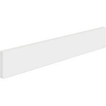 ARIEL 22"x4" Pure White Quartz Vanity Top Side Splash