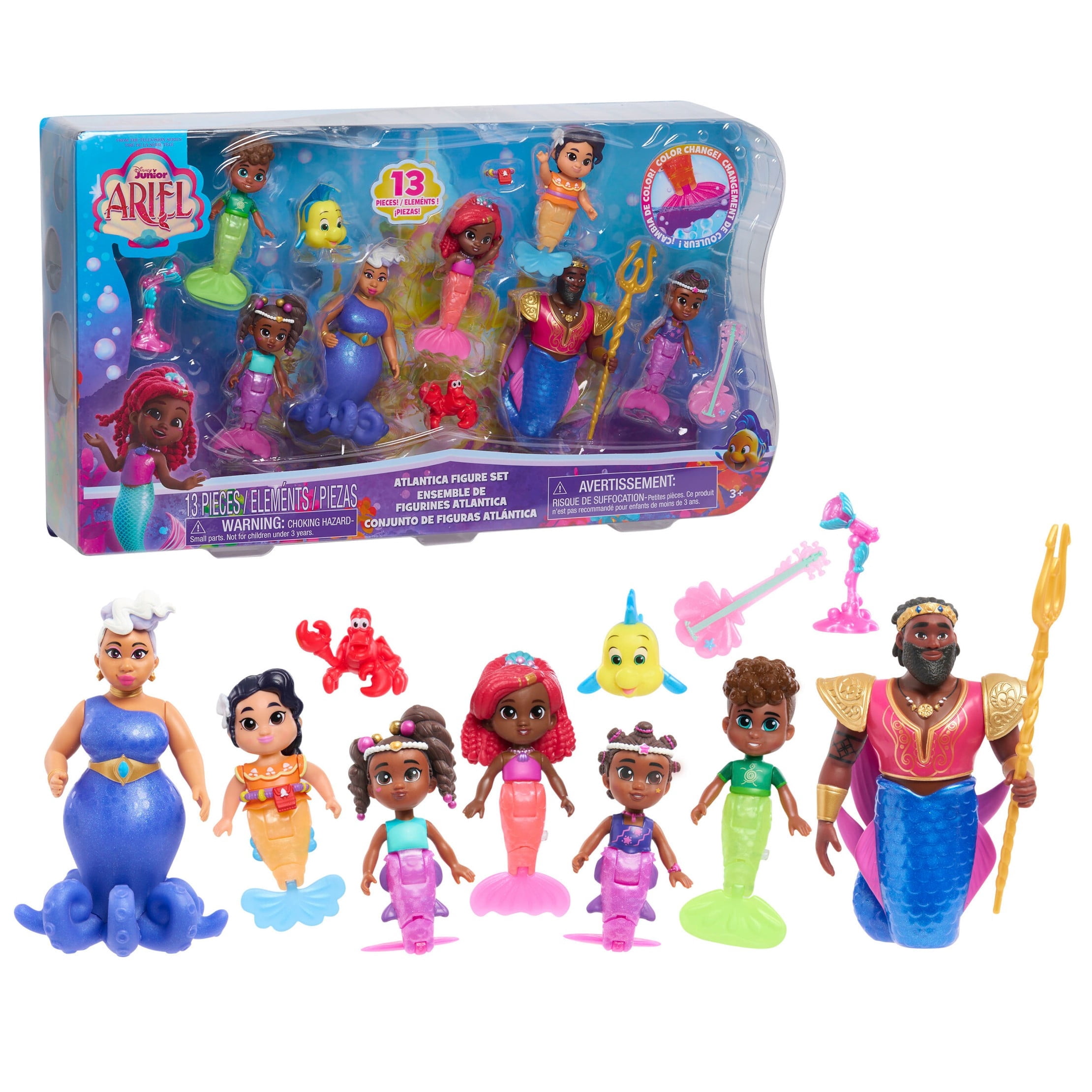 Ariel Atlantica Figure Set - Walmart.com