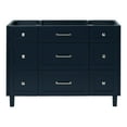 thumbnail image 1 of Ariel B48-Bc Monroe 48" Single Free Standing Vanity Cabinet Only - Blue, 1 of 7