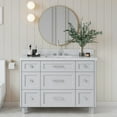 thumbnail image 1 of Ariel B49CWRVOGRY Monroe 48" Free Standing Single Basin Vanity Set - Grey, 1 of 6