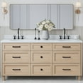 thumbnail image 1 of Ariel B73DCWOVOWOA Monroe 72" Free Standing Double Basin Vanity Set - Wood, 1 of 6