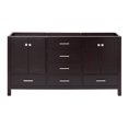 thumbnail image 1 of Ariel Cambridge 66 Inch Double Sink Base Cabinet In Espresso, 1 of 10