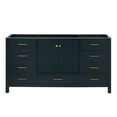thumbnail image 1 of Ariel Cambridge 66 Inch Single Sink Base Cabinet In Midnight Blue, 1 of 10