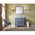 thumbnail image 1 of Ariel D037s-R Kensington 37" Free Standing Vanity Set - Grey, 1 of 7