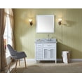 thumbnail image 1 of Ariel D037s-R Kensington 37" Free Standing Vanity Set - White, 1 of 7