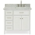 thumbnail image 1 of Ariel D037srcw2rvo Kensington 37" Free Standing Single Rectangular Basin Vanity Set -, 1 of 7