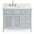 thumbnail image 1 of Ariel D043SLCW2RVOGRY Kensington 43" Free Standing Single Rectangular Basin Vanity Set -, 1 of 7