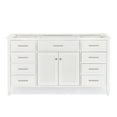 thumbnail image 1 of Ariel D061s-Bc Kensington 60" Single Free Standing Vanity Cabinet Only - White, 1 of 7