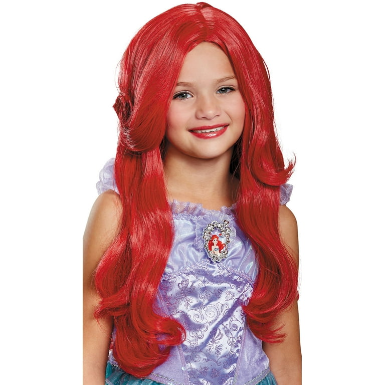 Disney The Little Mermaid Ariel Wig Deluxe Child Disney The Little Mermaid Ariel Wig Deluxe Child