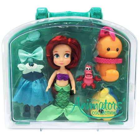 Ariel Disney Animators' Collection Mini Doll Play Set – The Little Mermaid – 5''