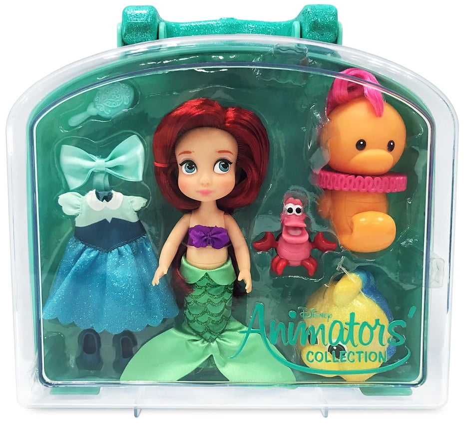 The Little Mermaid Animators' Collection Ariel Mini Doll Playset (2021)