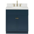 thumbnail image 1 of Ariel F030scqovo Hamlet 30" Free Standing Single Basin Vanity Set - Blue, 1 of 7