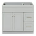 thumbnail image 1 of Ariel F036s-L-Bc Hamlet 36" Single Free Standing Vanity Cabinet Only - Grey, 1 of 7