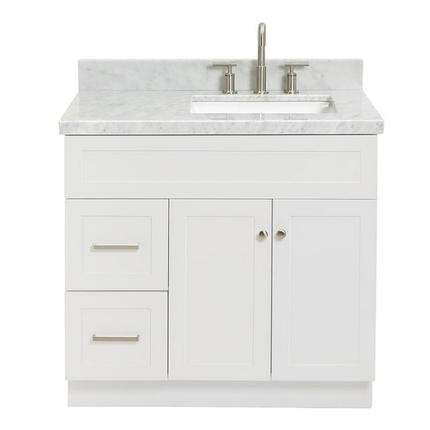 Ariel F037srcwrvo Hamlet 37" Free Standing Single Basin Vanity Set