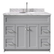Ariel F043scwovo Hamlet 43" Free Standing Single Basin Vanity Set - Grey