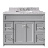 Ariel F043scwrvo Hamlet 43" Free Standing Single Basin Vanity Set - Grey