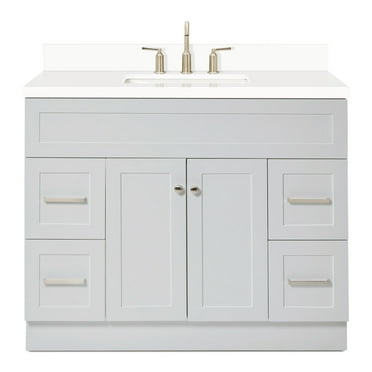 Ariel F043swqrvo Hamlet 43" Free Standing Single Basin Vanity Set - Grey