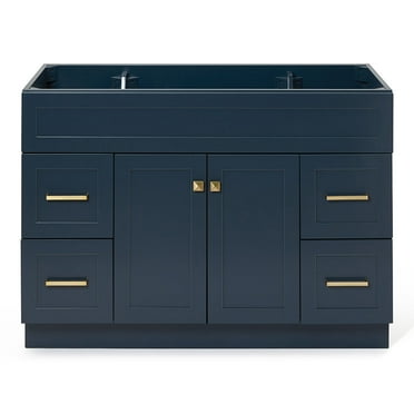 Ariel F048s-Bc Hamlet 48" Single Free Standing Vanity Cabinet Only - Blue