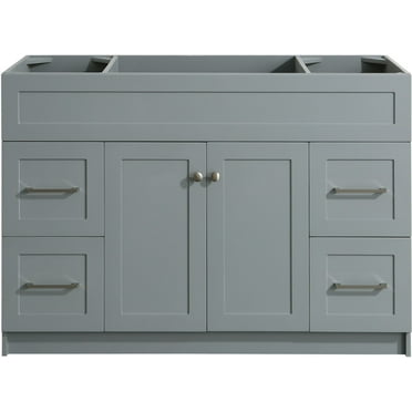 Ariel F049s-Bc Hamlet 48" Single Free Standing Vanity Cabinet Only - Grey