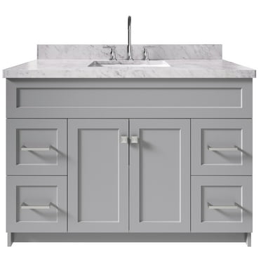 Ariel F049scwrvo Hamlet 49" Free Standing Single Basin Vanity Set - Grey
